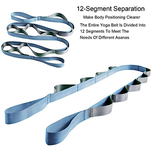 Wholesale yoga accessories full printing yoga strap