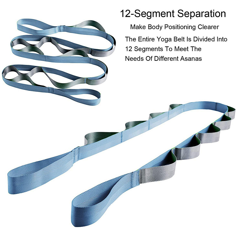 Wholesale yoga accessories full printing yoga strap