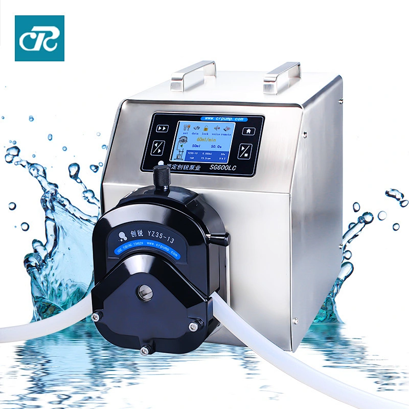 Industry Touch Screen Transfer Peristaltic Pump Flow Range: 1.3-12000ml/min