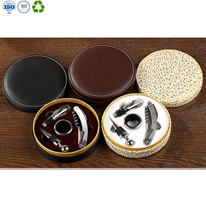 4pcs gift box wine opener set