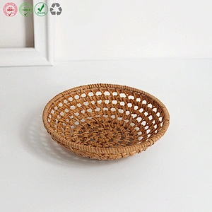 Woven Rattan Wicker Tray