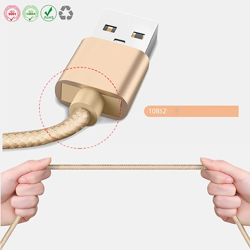 Micro USB Type C Android 3 in 1 Charger Cable