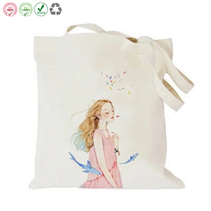 Canvas Shopping Tote Bag