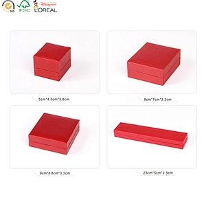 High quality custom jewelry plastic box packaging