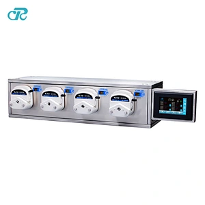 Multi-channel Liquid Dispensing Peristaltic Pump Filling System Flow Rate: 0-2280ml/min