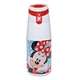 china factory single wall 304 stainless steel water bottle with flip open