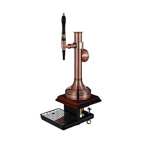 TALOS Mash Tun Tap Tower Red Bronze LED 1-way Dispensing Tower Draft Beer Tower