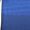 man blue melange high collar shirts