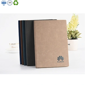Leather Notebook Gift Set with pen