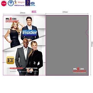 A4 L shape folders