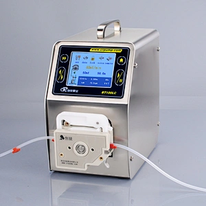 Touch Screen Transfer Peristaltic Pump Micro Flow Range: 0.0015-36.6ml/min