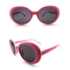 Ladies High Quality Vintage Round Sunglasses
