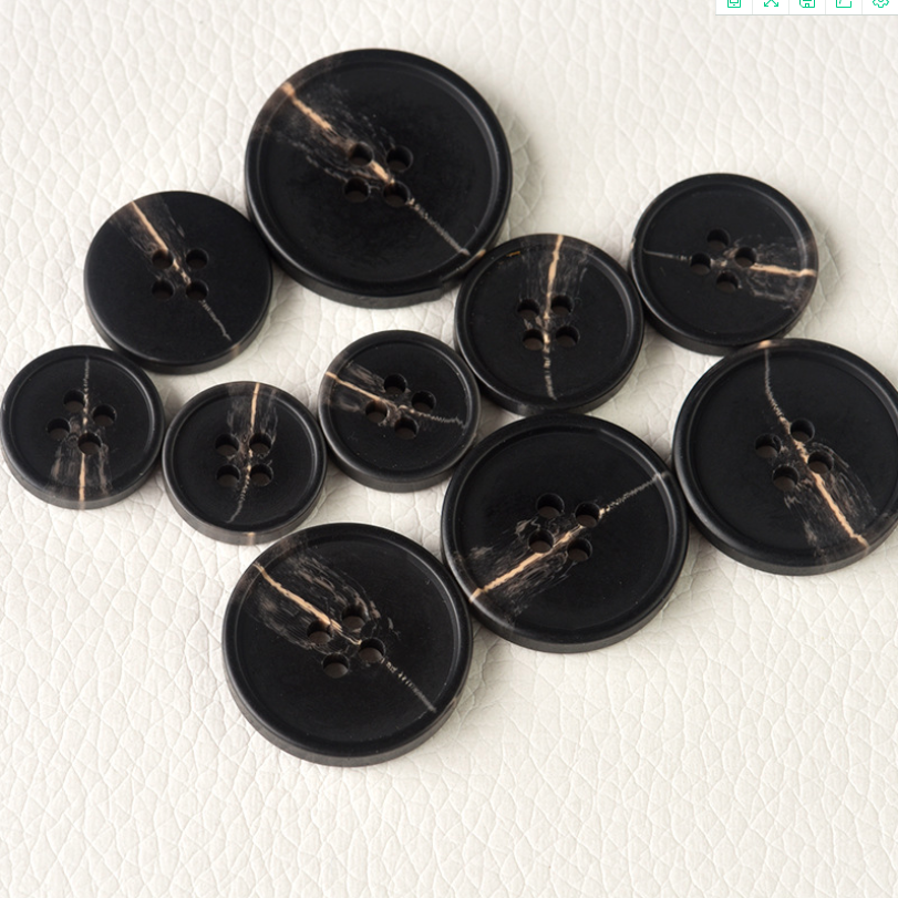 fashion resin buttons flower