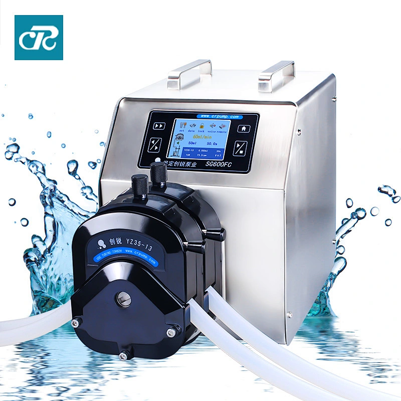 Industry Touch Screen Transfer Peristaltic Pump Flow Range: 1.3-12000ml/min