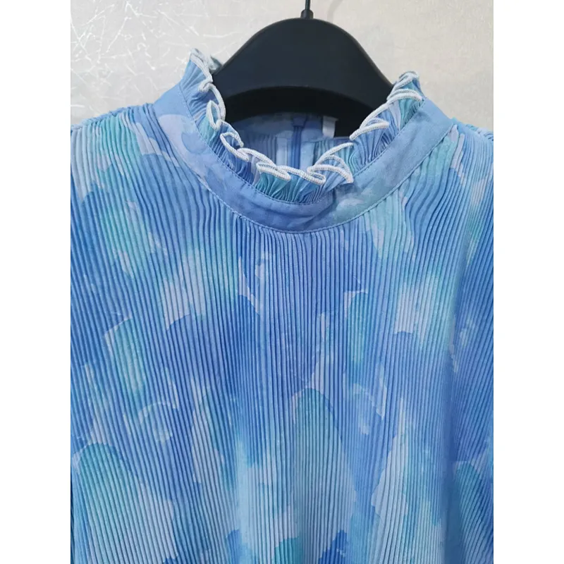 Women Pleated Blouse