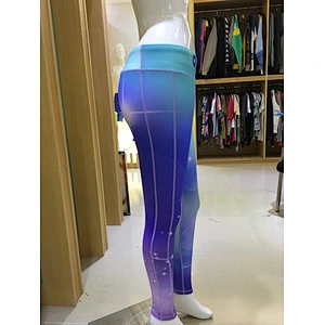 Women's sublimation tie dye sports gym yoga fitness leggings
