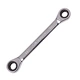 stubby combination ratcheting wrench