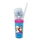  China factory plastic water bottle  plastic  juicy bottle with straw