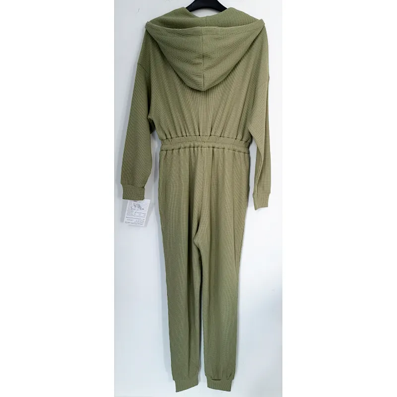 Casual Hooded Women Jumpsuit