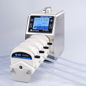 Touchscreen filling pump flow rate0-380ml/min