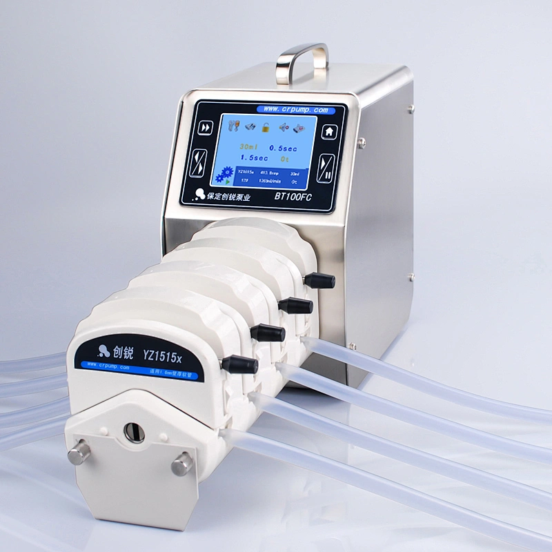 Touchscreen filling pump flow rate0-380ml/min