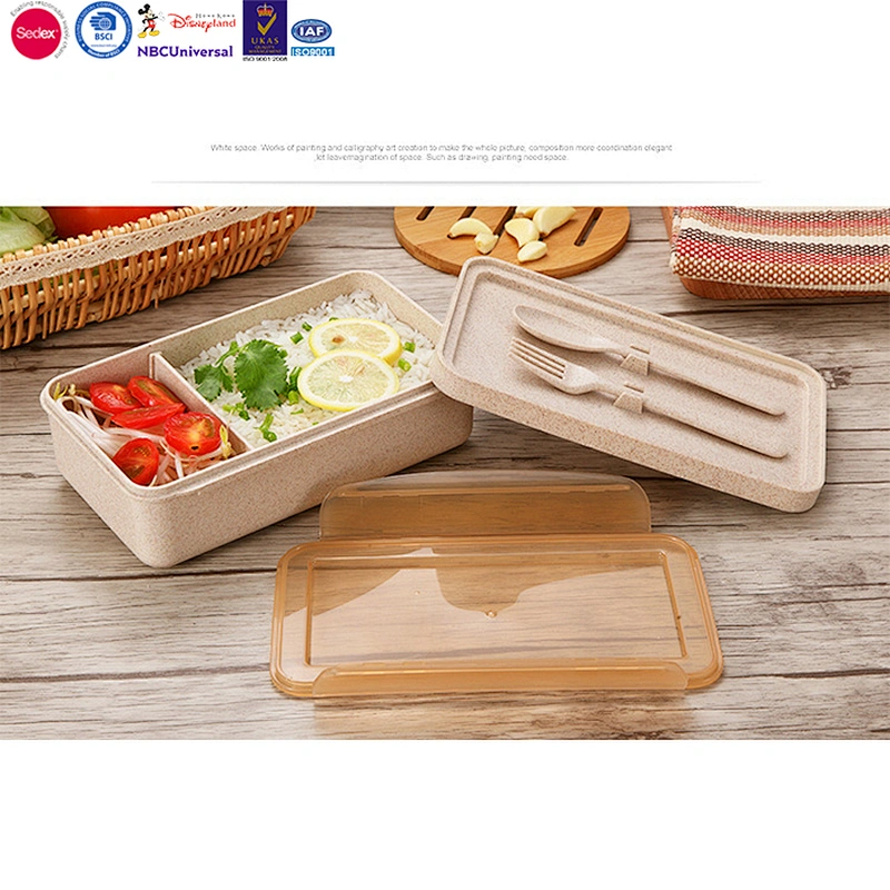 Wheat fiber eco lunch box
