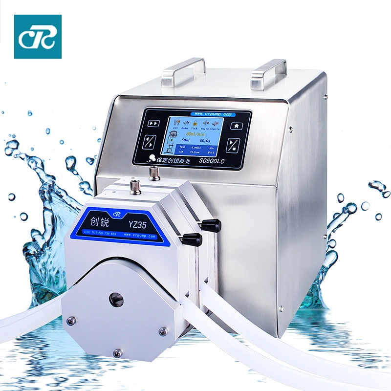 Industry Touch Screen Transfer Peristaltic Pump Flow Range: 1.3-12000ml/min