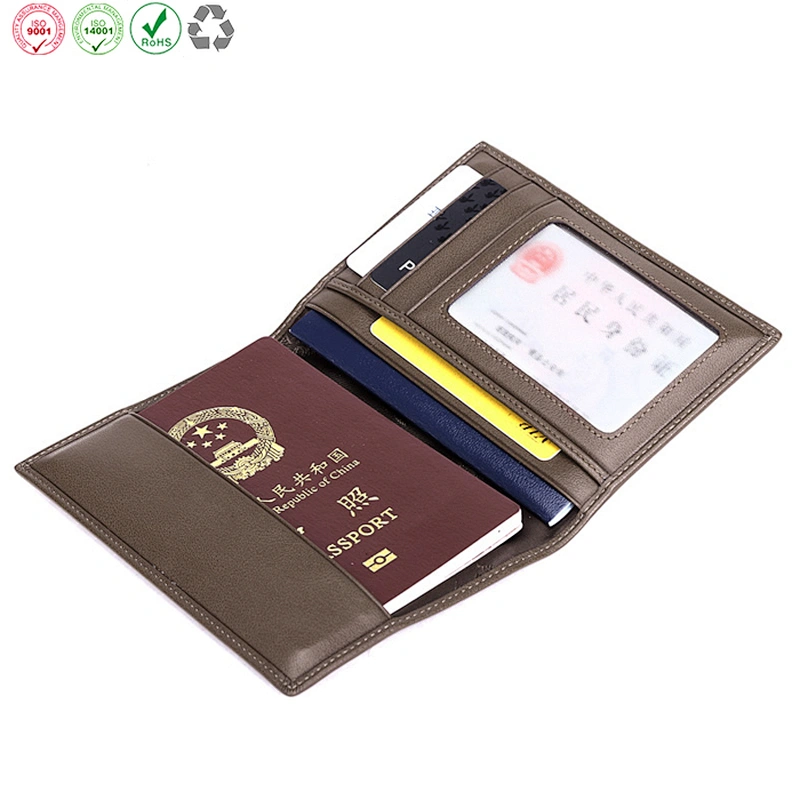 PU Leather Passport Holder