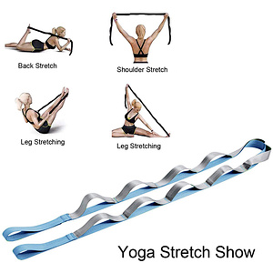 Wholesale yoga accessories full printing yoga strap