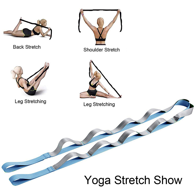 Wholesale yoga accessories full printing yoga strap