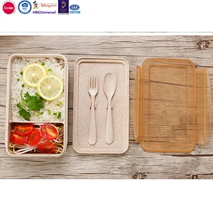 Wheat fiber eco lunch box