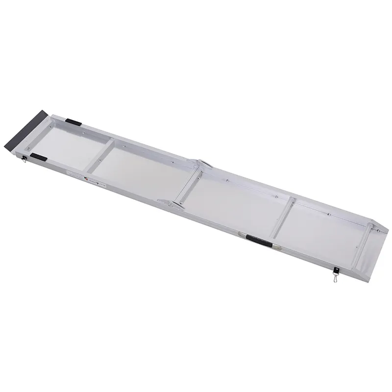 96” Portable Bi-Fold Folding Pet Ramp for Large Dogs Car Truck SUV