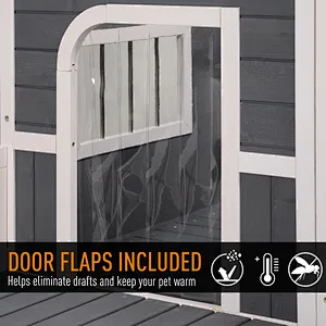 Solid Wood  Chicken Coop  Pet House