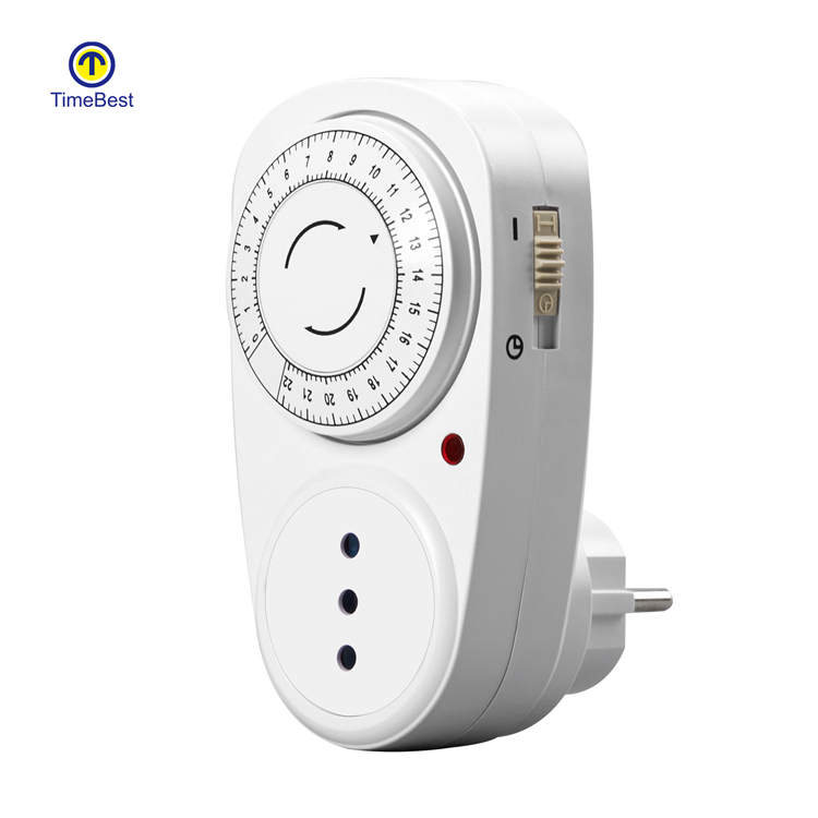 China Manufactured High Quality Popular Cycle Mechanical Timer Socket With Countdown Setting