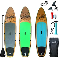 Stand Up Paddle Board Inflatable Wood