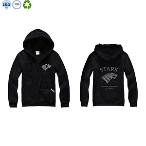 Adult Unisex Plain Fleece Hoodie