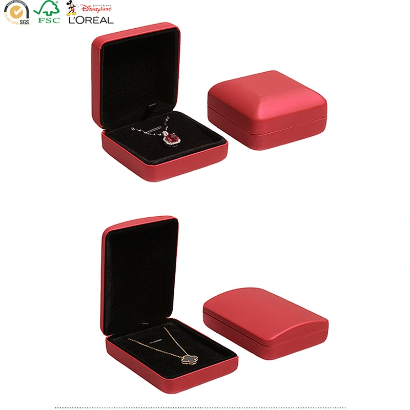 Wholesale leather Necklace Jewelry Box