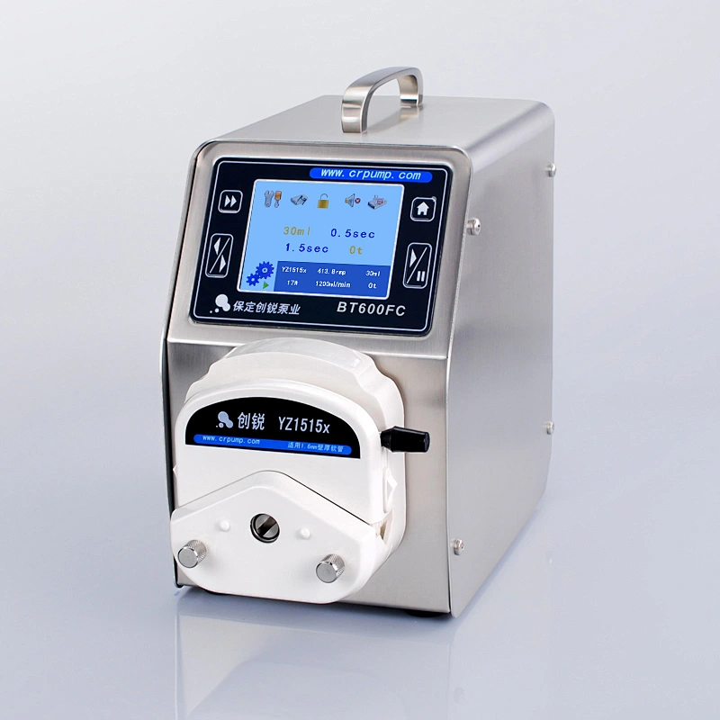 Touchscreen Filling Pump Flow Rate 0-2280ml/min