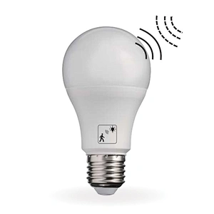 LED A60 bulb with motion sensor