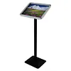 Floor Standing Poster Display Stand Metal Bulletin Poster Stand Heavy Poster Stand Rectanble Base Display Stand Poster A4 Poster Stand