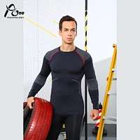 Men Long Sleeve Seamless Gym Wear