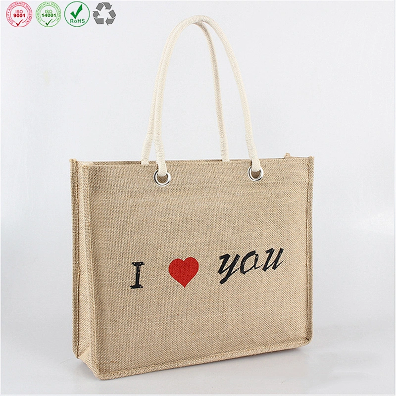 Eco Friendly Jute Tote Bag