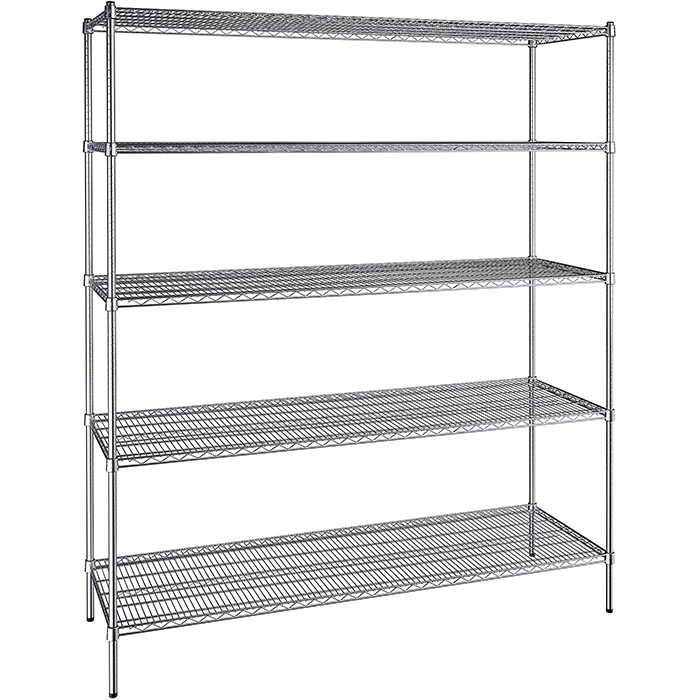Several Popular Uses of Commercial Wire Shelving