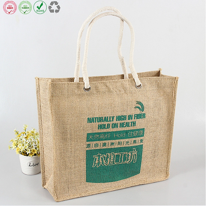 Eco Friendly Jute Tote Bag