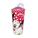China factory 2021 new design plastic  juicy bottle with  straw
