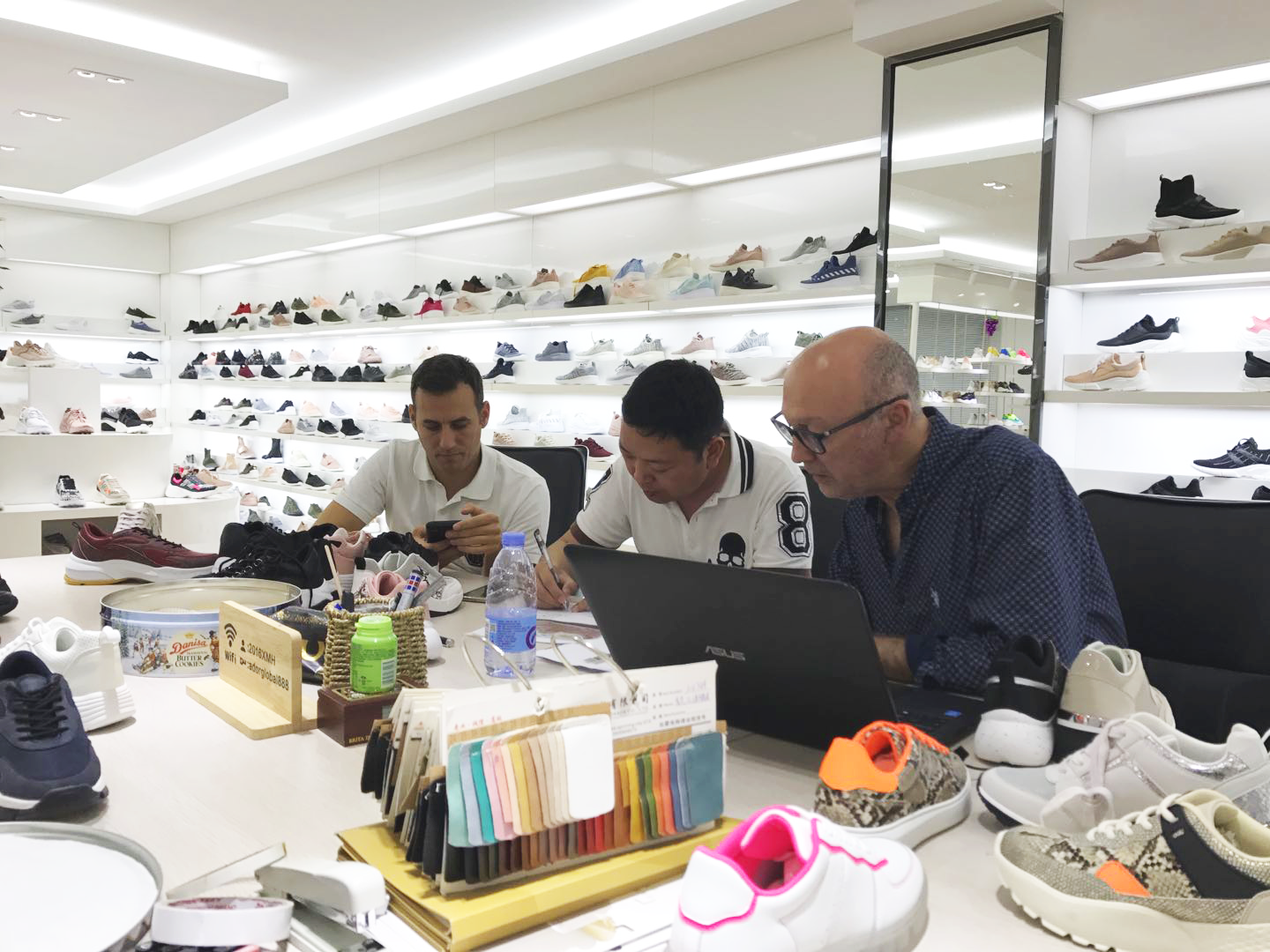 Overseas customers visit to our factory