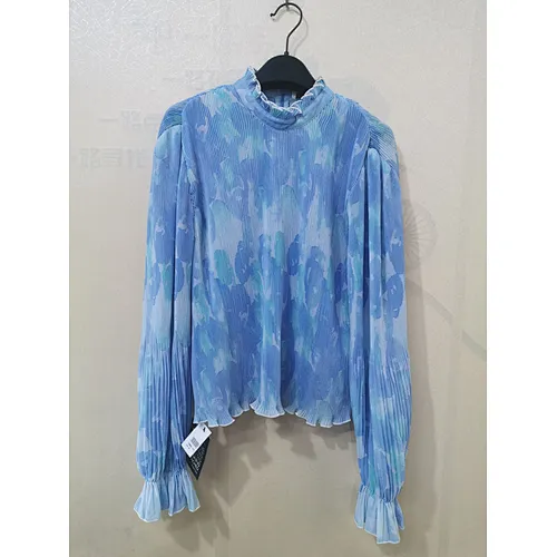 Women Pleated Blouse