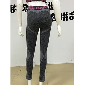 Women's melange  yoga bra and leggings set