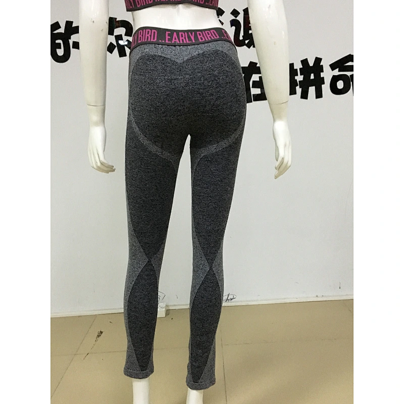 Women's melange  yoga bra and leggings set