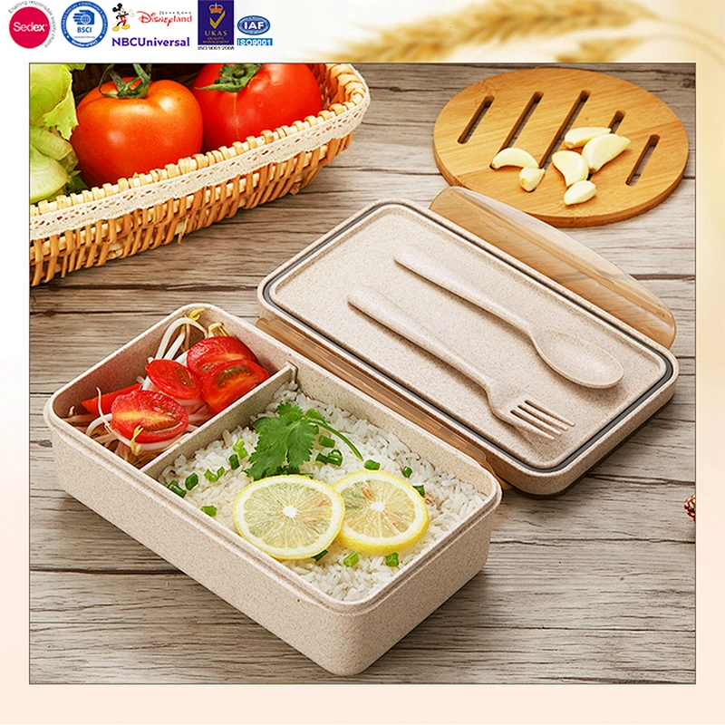 Wheat fiber eco lunch box